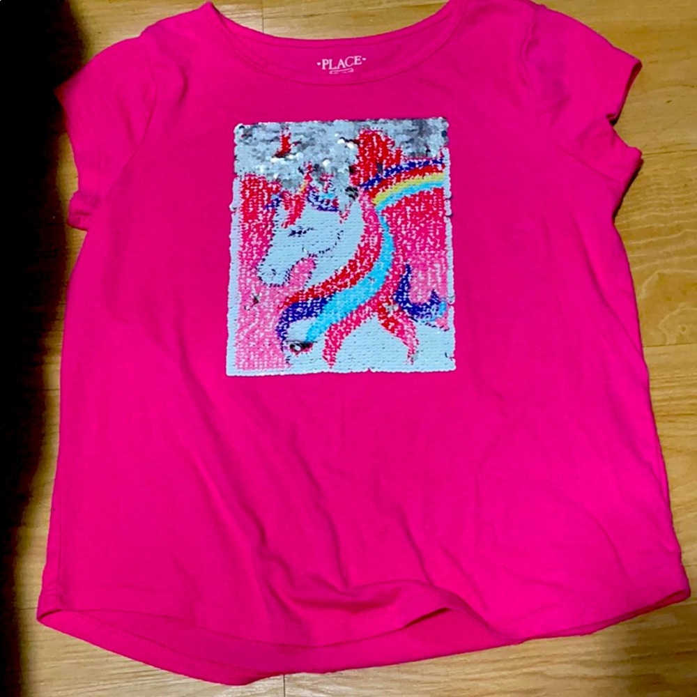 A pink unicorn shit